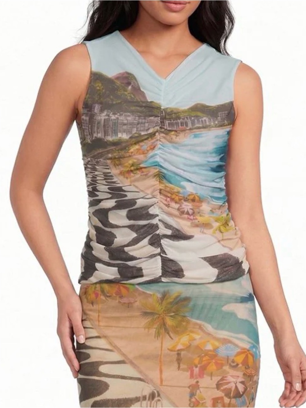 Farm Rio Copacabana Sleeveless Blouse